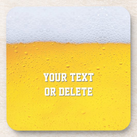 Untersetzer im Bier-Hintergrund (Set von 4 Jahren) (Vorderseite)