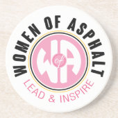 Untersetzer in Asphalt (Vorne)