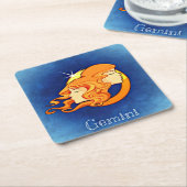Untersetzer in Gemini Zodiac (angewinkelt)