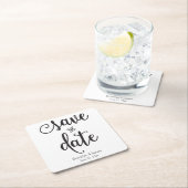 Untersetzer in Schwarzweiß und Weiß (Vor Ort)