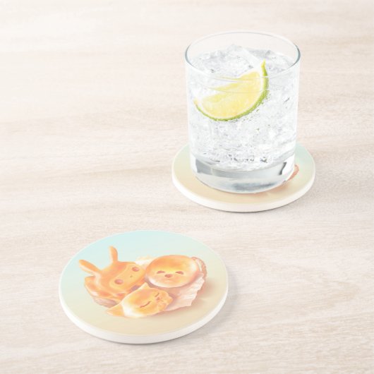 Untersetzer in Tierform (Seite)