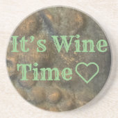 Untersetzer "It's Wine Time" (Vorne)