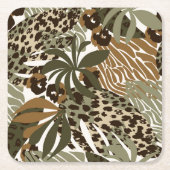 Untersetzer Jungle Animal Print (Vorderseite)