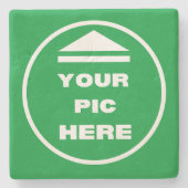 Untersetzer Kalkstein - Bild hinzufügen (Vorderseite)