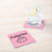 Untersetzer Kalorien Gedreht (Vor Ort)