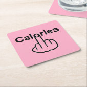 Untersetzer Kalorien Gedreht (angewinkelt)