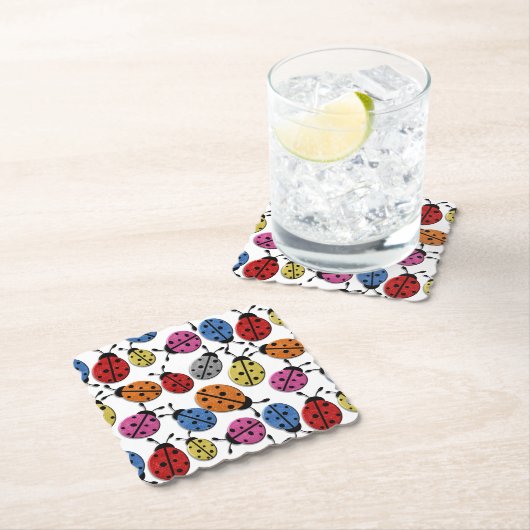 Untersetzer - Karton - Glitzer-Bugs (Vor Ort)