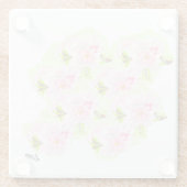 Untersetzer: Kirschblüten Glasuntersetzer (Rückseite)