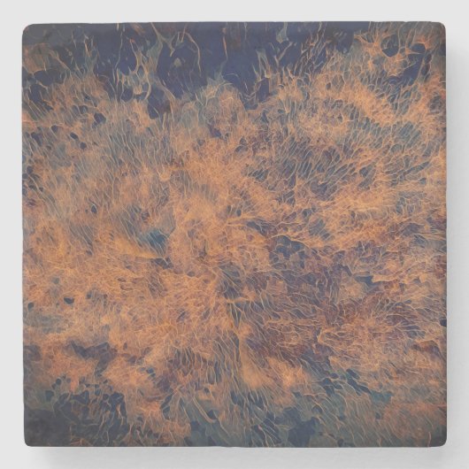 Untersetzer "Kupferwolken" (Vorderseite)