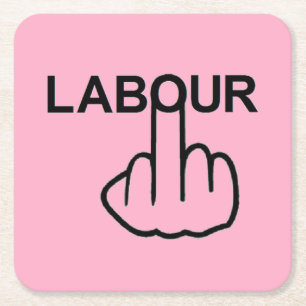 Untersetzer Labour Gedreht