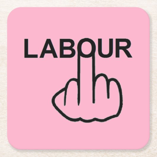 Untersetzer Labour Gedreht (Vorderseite)