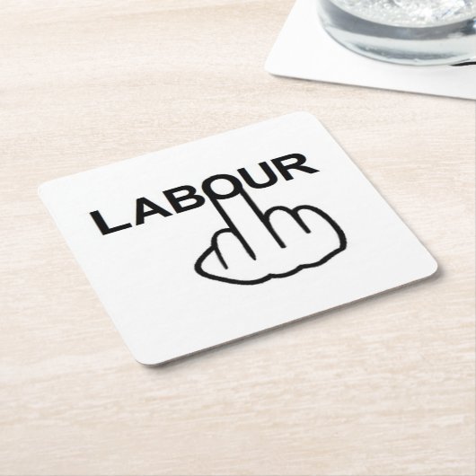 Untersetzer Labour Gedreht (angewinkelt)