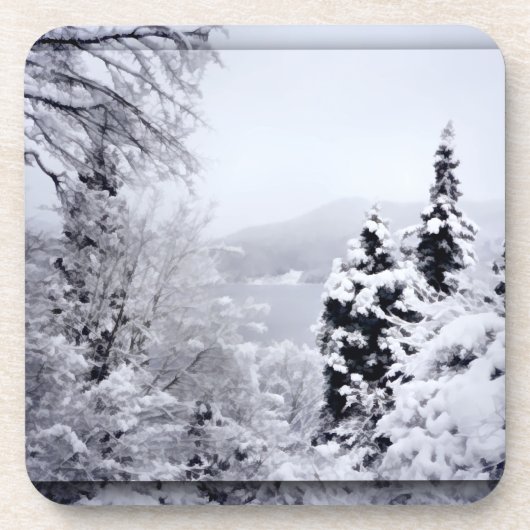 Untersetzer Lake Nojiri Cork (Vorderseite)