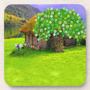 Untersetzer "Land der Fairies & Leprechauns" (Set
