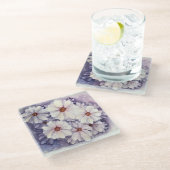 Untersetzer Lavender African Daisies (Schrägansicht)