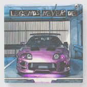 Untersetzer "Legends niemals Die" (Vorderseite)