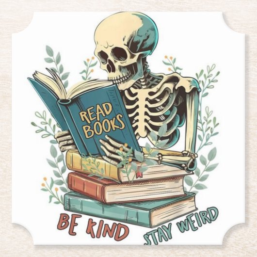 Untersetzer lesen von Büchern (Vorderseite)