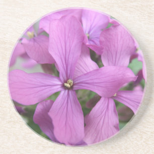 Untersetzer lila Wildblumen