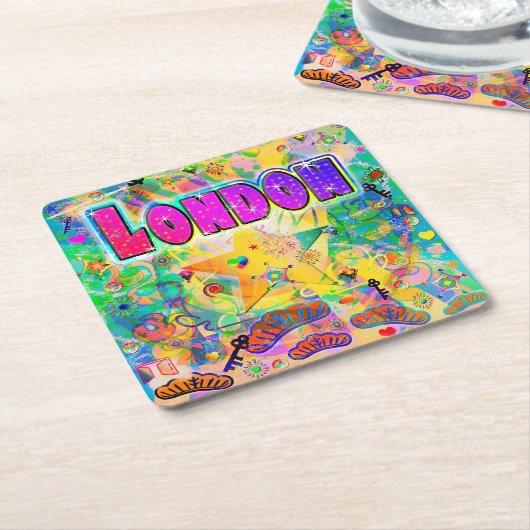 Untersetzer London Epoch Hour (angewinkelt)