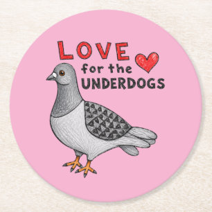 Untersetzer "Love for The Underdogs"