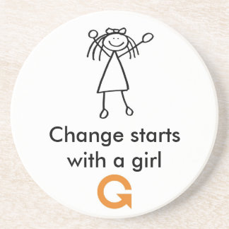 Untersetzer - Mädchen