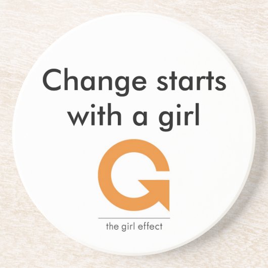 Untersetzer - Mädchen-Effekt (Vorne)