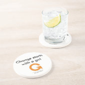 Untersetzer - Mädchen-Effekt (Seite)