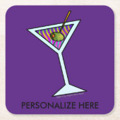 UNTERSETZER - MARTINI DESIGN (Vorderseite)