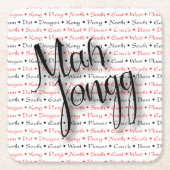 Untersetzer Milliamperestunde Jongg (Vorderseite)