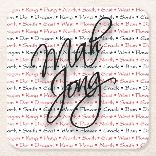 Untersetzer Milliamperestunde Jongg (Vorderseite)