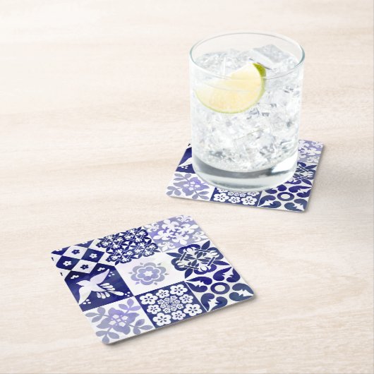 Untersetzer mit Azulejos Muster (Vor Ort)