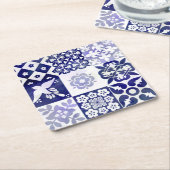 Untersetzer mit Azulejos Muster (angewinkelt)