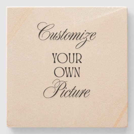 Untersetzer mit benutzerdefiniertem Bildstand (Vorderseite)