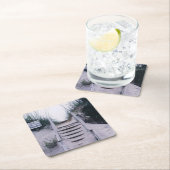 Untersetzer mit Bild der Sanddünenschritte (Vor Ort)