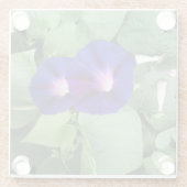 Untersetzer mit Blumenbild (Rückseite)