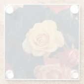 Untersetzer mit Blumenmuster (Rückseite)