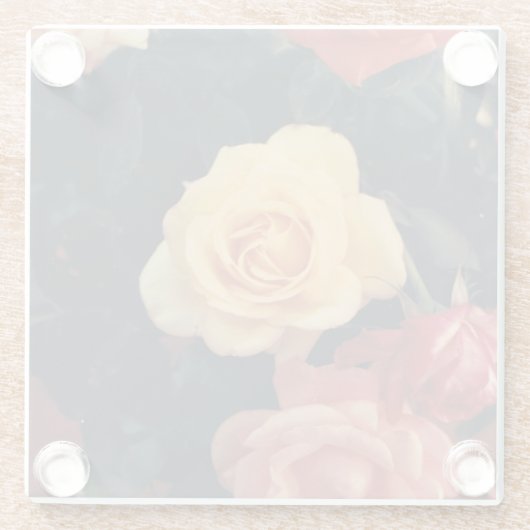 Untersetzer mit Blumenmuster (Rückseite)