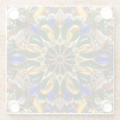 Untersetzer mit brasilianischen Farben (Rückseite)