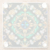 Untersetzer mit brasilianischen Farben (Rückseite)