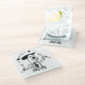 Untersetzer mit Clown Juggler Juggler (Schrägansicht)