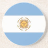 Untersetzer mit der Flagge Argentiniens (Vorne)