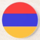 Untersetzer mit der Flagge Armeniens (Vorne)