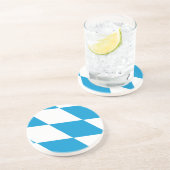 Untersetzer mit der Flagge Bayerns, Deutschland (Seite)