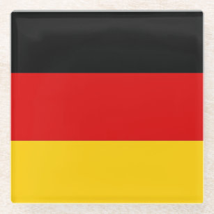 Untersetzer mit der Flagge Deutschlands