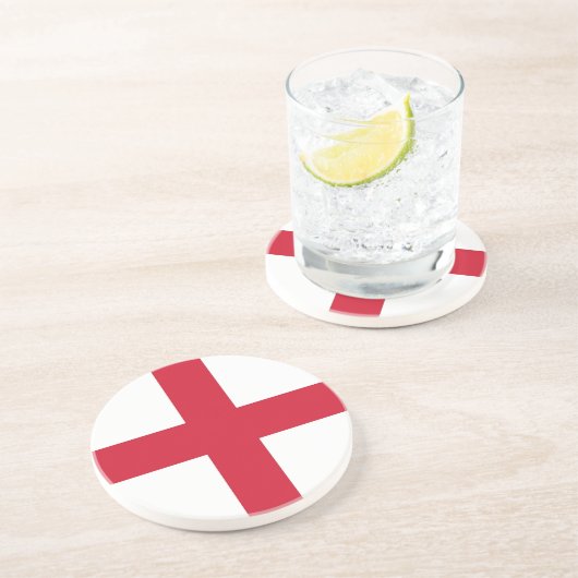 Untersetzer mit der Flagge Englands (Seite)
