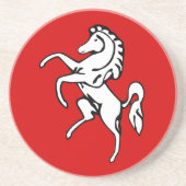 Untersetzer mit der Flagge von Kent, England (Vorne)