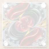 Untersetzer mit deutschen Farben (Rückseite)