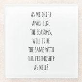 Untersetzer mit Drift-Apart (Vorderseite)