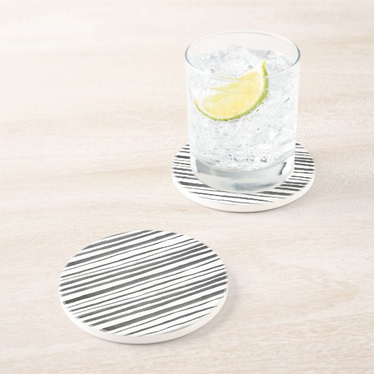 Untersetzer mit einfachen Streifen (Seite)