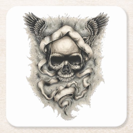 Untersetzer mit "Flügel der Bestimmung" (Vorderseite)